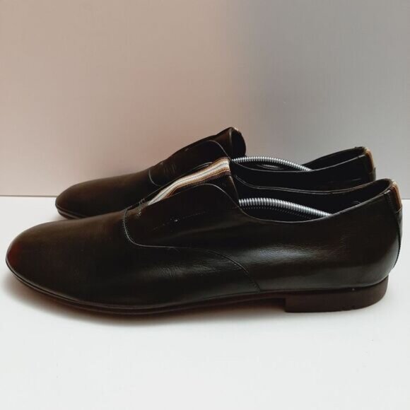 BARRATS 1890 \ Driving Slip-On Loafer Leather Shoes Deep Green Men's Sz US 8.5 - Picture 8 of 16